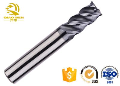 China Carbide Tip CNC End Mill Cutter Grinding Groove High Thermal Stability for sale