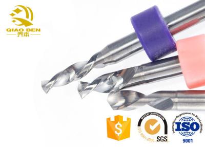 China CNC Solid Carbide Reamers HRC55 Left Hand Spiral Right Hand Cut End Mill for sale
