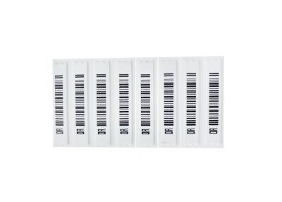 China Barcode Retail Store Sensormatic EAS Soft Tag , EAS DR Soft Label 45*11*2 Mm for sale
