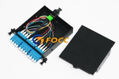 China Hardware for Cable Management MPO MTP Fiber Cassette 12 Fibers Count Solution for sale