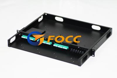 中国 LGX 1 U 前終えられた MTP/MPO 繊維のブレイクアウト ケーブル MPO MTP のモジュラー パッチ盤 販売のため