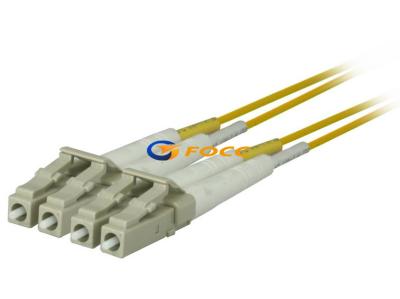 China High Speed 2 Fiber Optic Patch Cables PVC LC - LC Fiber Cable Performance for sale