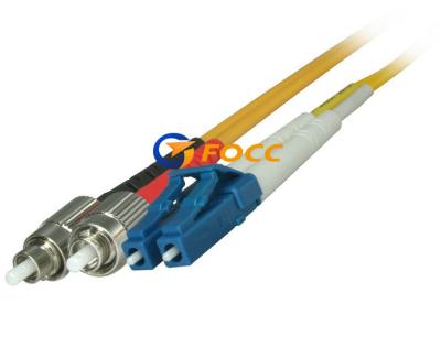 China Cable de la fibra óptica de los corazones LSZH de FC LC 2 para los instrumentos de prueba en venta