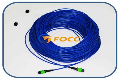 China tipo unimodal 12 de las fibras MTP MTP de 3.0m m de la fibra óptica del cable acorazado del remiendo en venta