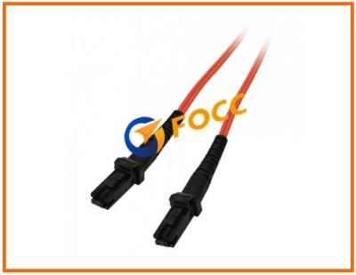 China 3.0mm Indoor LSZH Fiber Optic Patch Cable MTRJ To MTRJ Connector Terminated for sale