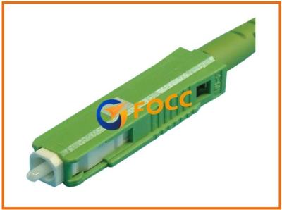 China Single Mode MU SC Fiber Optic Connector with RoHS and REACH For Network for sale