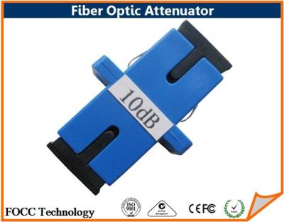 China Adjustable CATV 3dB 10dB Optical Fiber Attenuator / Variable Optical Attenuator for sale