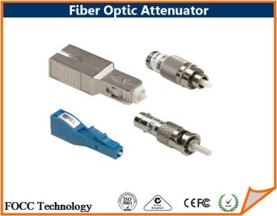 Chine Atténuateur optique 15db 20db de la fibre LC de réseau large bande, unimodal à vendre