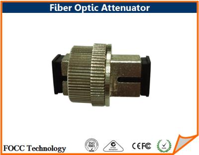 China SC Variable Optical Fiber Optic Attenuator for CATV , Fixed Optical Attenuator for sale