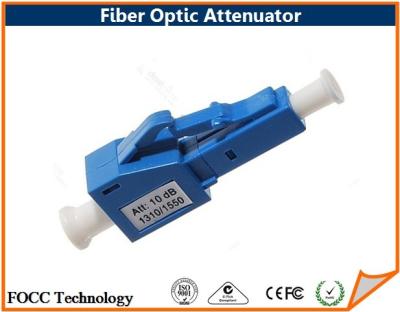 China Network Fiber LC UPC Singlemode Male to Female Fixed Optical Attenuator 30dB for sale