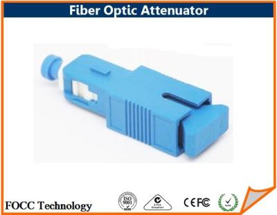 China Single Mode SC Male To Female Fiber Optic  Attenuator 1dB to 30dB for sale
