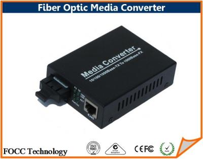 China SC / ST Connector Fiber Optic Media Converter for sale