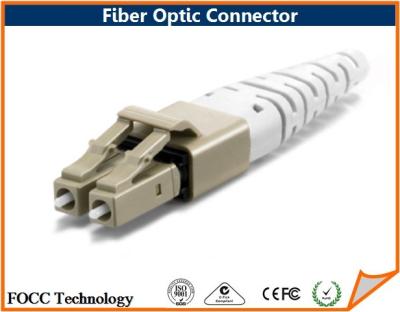 China Network Singlemode Fiber Optic LC Connector For Dual Cable and Zip Cord Terminated for sale