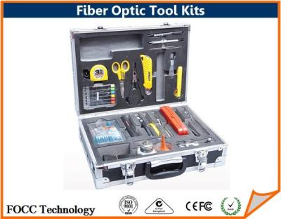 China Fiber Optic Connectors Termination Tool Kits Completed Suitcase Packed for sale