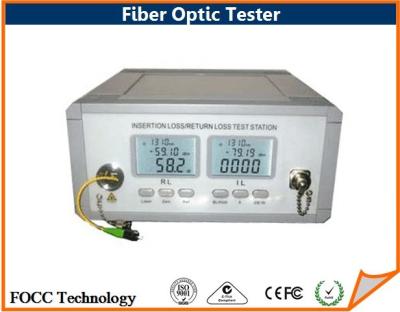 China Insertion Loss and Return Loss Optical Fiber Tester , FC - APC Fiber Connectors for sale