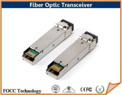 China Multimode BiDi LC SC Fiber Optic Single Fiber SFP Transceiver 1.25Gbps with SMF for sale