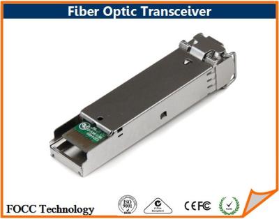 China Multimode Fiber 1000BASE SX Optic Transceiver Module Dual LC Connector And DDM for sale