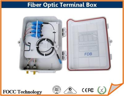 Chine Boîte d'arrêt de câble optique de fibre de port de FTTH 12 pour 1 x 8 diviseurs de PLC à vendre
