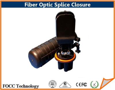 China 2 In 2 Out Dome Style Fiber Optic Splice Enclosure / Fibre Optic Connection Box for sale