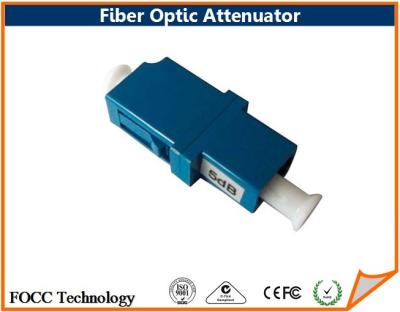 China Variable Fixed 5dB Fiber Optic Attenuator Plug in Type , High Precision for sale