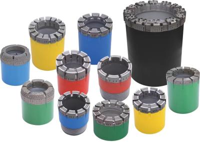China Diamond Core Drilling tools For Mining Drilling Rig Geological Exploration Impregnated Diamond Core Bit for sale