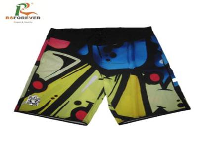 China Mens Surf Spandex Boardshorts Custom Silk Screen Printing No Limitation for sale