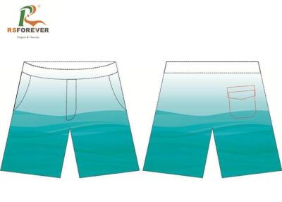 China Customized Pattern Beach Men Board Shorts Waterproof Dye Sublimation for sale
