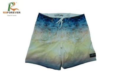 China Beach Flower Children Board Shorts Swimwear Customized Screen Printing for sale