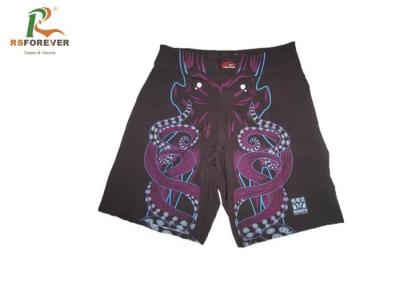 China Multi Pattern Purple Custom Made Boxer Shorts , Outdoor Sports Wear For Kids for sale