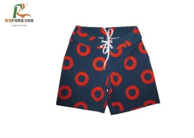 China Polyester Surf Boys Board Shorts Beachwear With Custom Logo Printing for sale