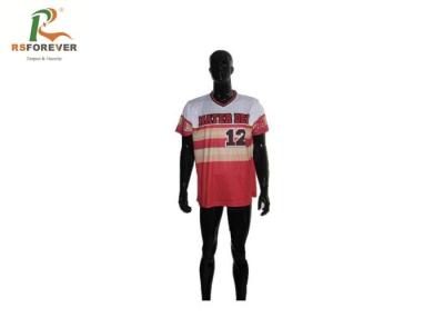 China Dye Sublimation Mens Sports T Shirts ,  Mens Plus Size T Shirts Team Wear for sale