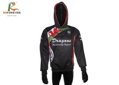 China Fashional Custom Sublimated Polyester Hooded Jacket Waterproof Printed Pullover for sale