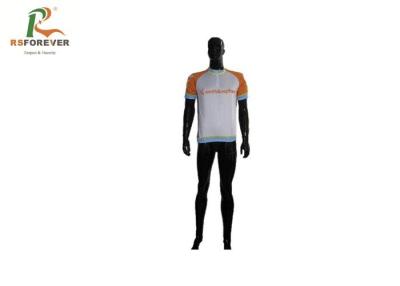 China Printed Road Cycling Jerseys Fully Sublimated , Bike Custom Cycling Shirts Polyester Mesh for sale