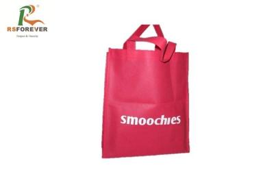China Custom Recyclable Non Woven Shopping Bag Shoulder Tote Handbag With Printed Logo for sale
