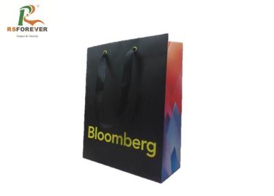 China Fancy Custom Printed Bags Luxury Paper Packaging Lamination With Logo Printing for sale