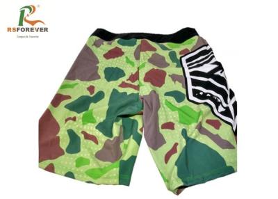 China Hawaii Beach Island Printed Board Shorts , CMYK Colors Beach Shorts for sale