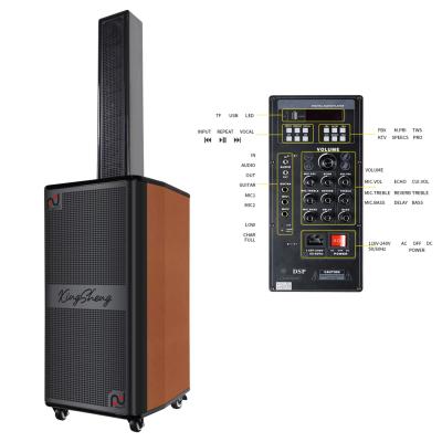 China Dual 10 Inch Linear Array Speaker 200W Professional Bass Subwoofer Speaker for sale