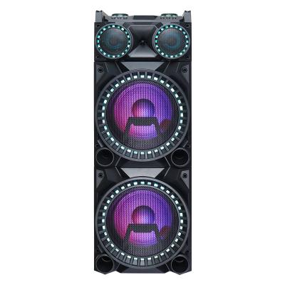 China 80W RMS Bluetooth 5.0 Portable Speaker Party Double 12 Inch Speaker Box for sale