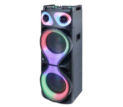 China Plastic Wood Bluetooth Party Box Speaker 10 Inch Heavy Bass Wireless Rechargeable for sale