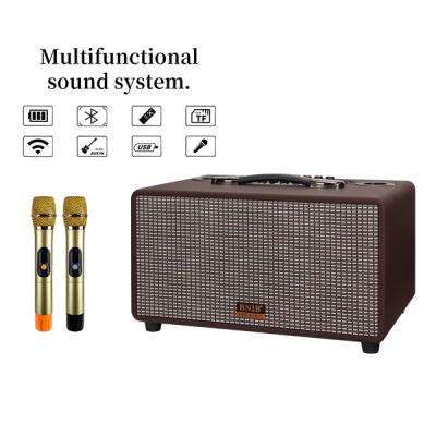China Bluetooth Outdoor Portable Speaker 6.5 Inch Karaoke Loudspeaker With Usb Port for sale