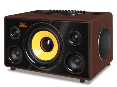 China New Items 2023 Wooden Speaker Home Theater Theatre System USB Loudspeaker Stage Wholesale No reviews yet for sale
