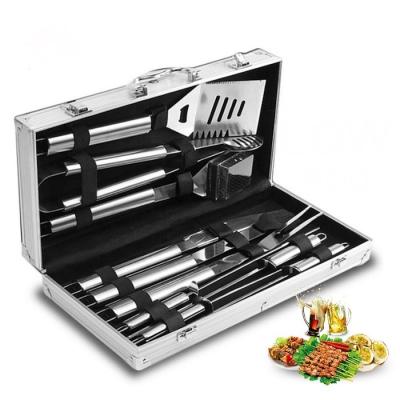 China BBQ Accessories 10PCS 304 Stainless Steel Bbq Grill With Aluminum Case à venda