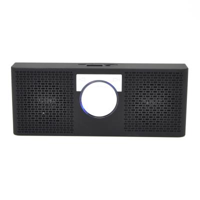 China Commercial Black Cube Wireless Speaker Portable Flash Cube Bluetooth Speaker Office for sale