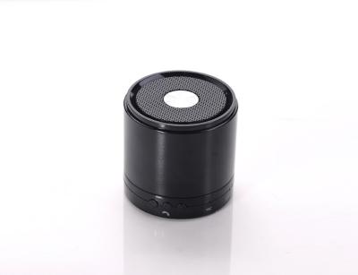 China Caja de escritorio negra de sonidos del altavoz cubo de Bluetooth, anuncio publicitario redondo del Presidente de Bluetooth en venta