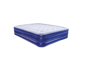 China Mid Elevated Twin Size Air Bed Mattress Inflatable Outdoor Furniture Phthalate Free for sale