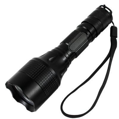 China Aluminum Alloy High Lumen LED Camping Flashlight Electric Torch Light 145X40X27 mm for sale