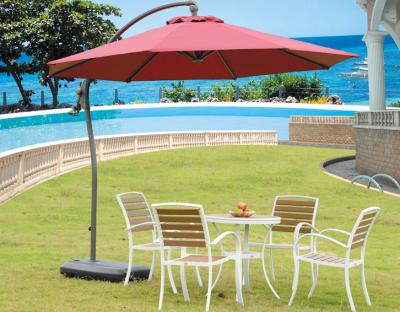 China Windproof Single Patio Umbrella Beach Sunshade Umbrella Free Standing for sale