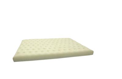 China Car Guest Beige Flocked Air Bed Inflatable Sleeping Mattress 1 Layer PVC Cushion for sale
