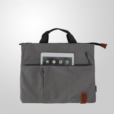 China Cotton Canvas Computer Laptop Sleeve Bags Large Capacity 150T for sale