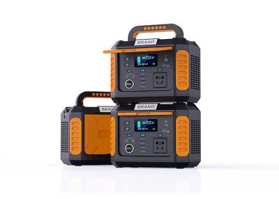 China ABS Emergency Energy Storage Outdoor Camping Power Station 241x160x175MM 500W en venta